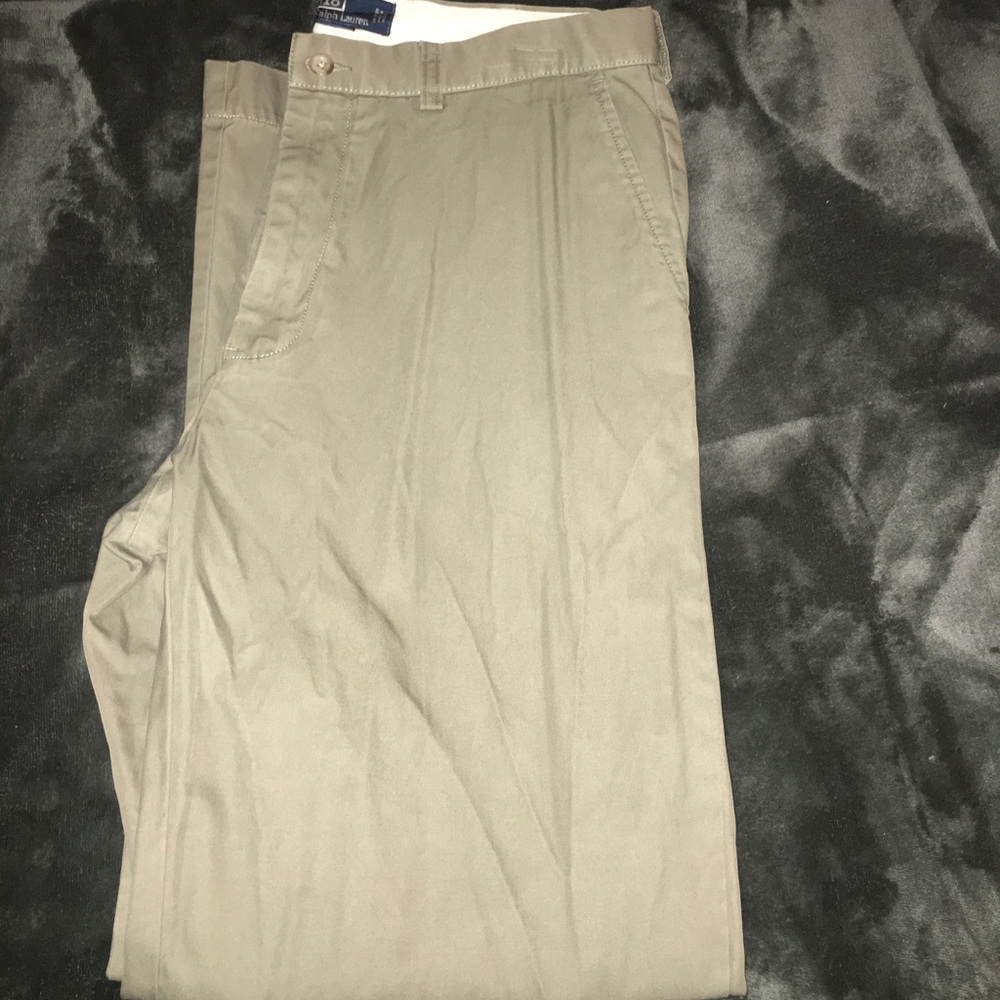 Polo by Ralph Lauren Army Green Lightweight Slacks